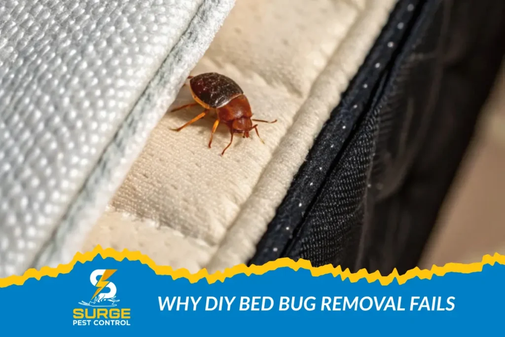 DIY Bed Bug Removal fails
