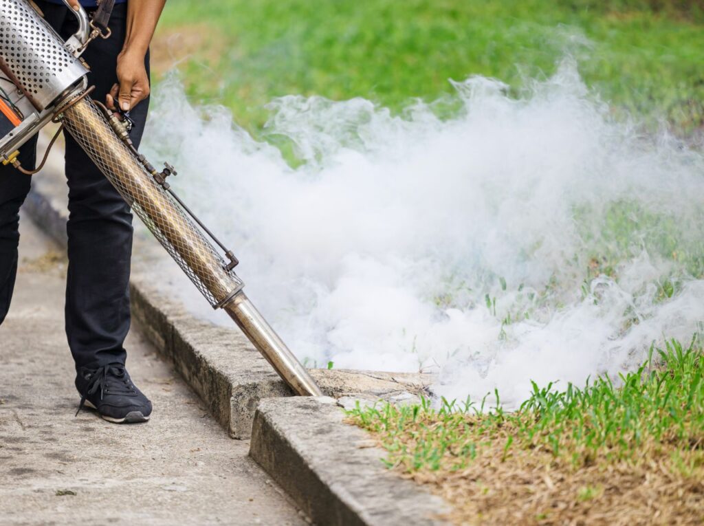 Professional mosquito pest control in Austin, TX protecting outdoor living spaces